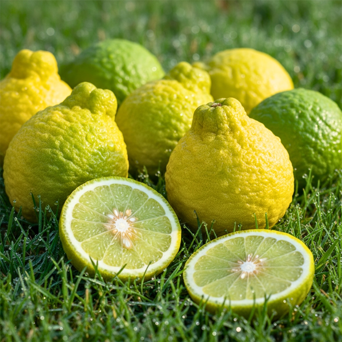 Bergamote et herbe tendre - notes de tête