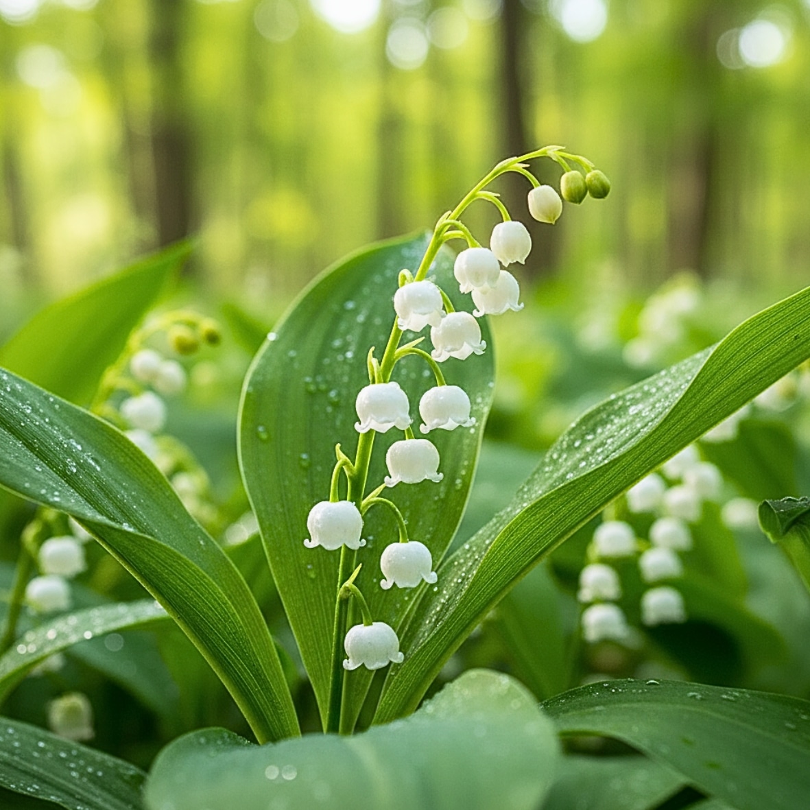 Muguet et Ylang-Ylang - notes de cœur
