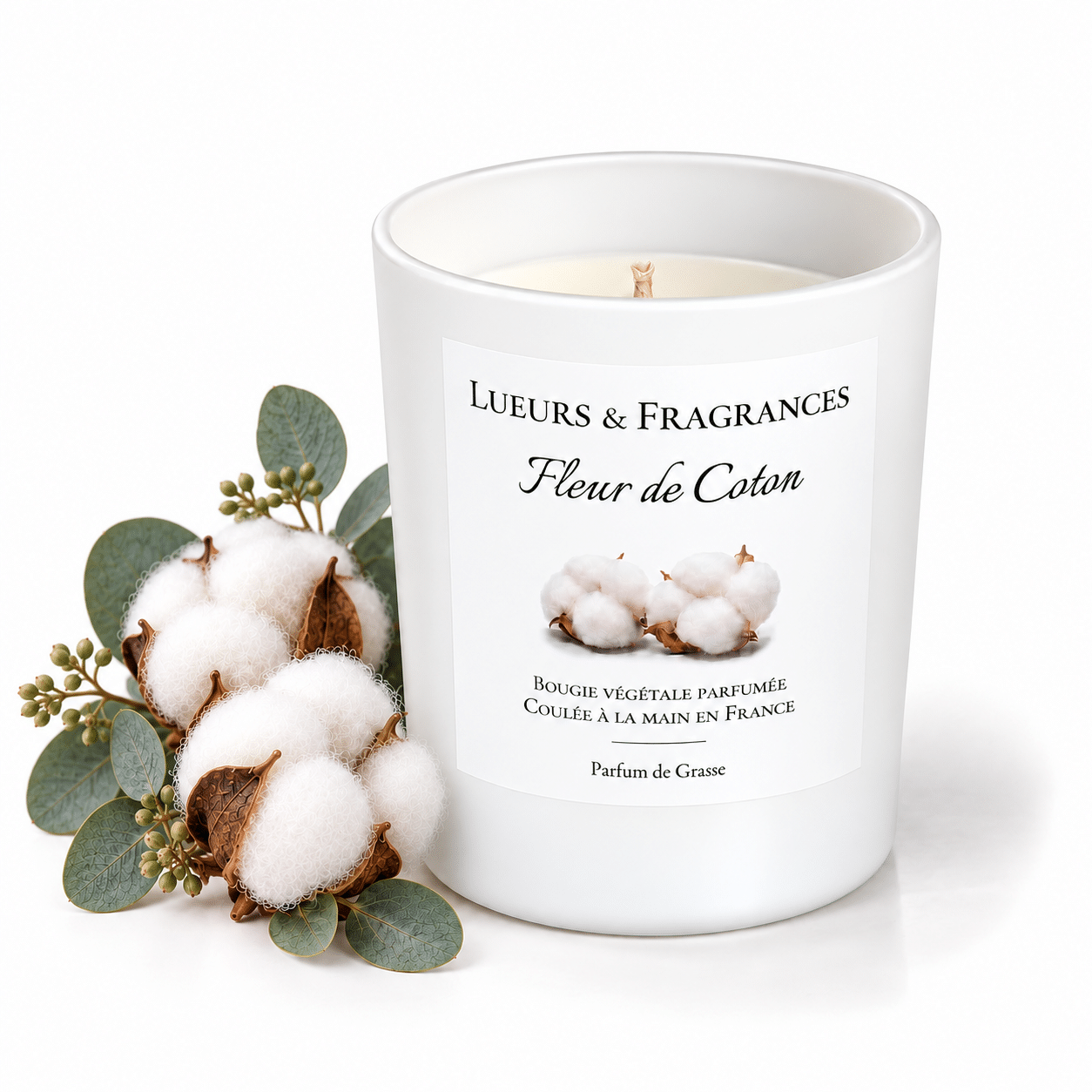 Bougie parfumée Fleur de Coton