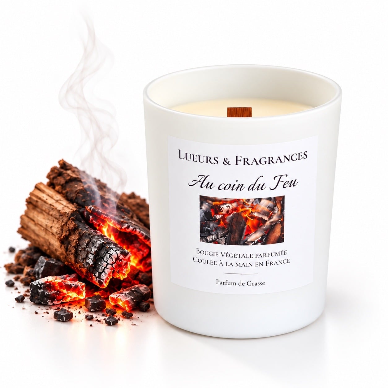 Bougie parfumée Au coin du feu