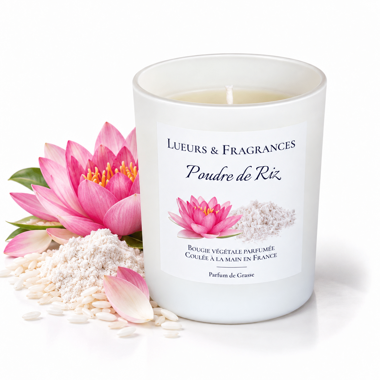 Bougie parfumée Poudre de Riz